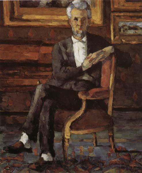 Paul Cezanne Portrait of Victor Chocquet Germany oil painting art